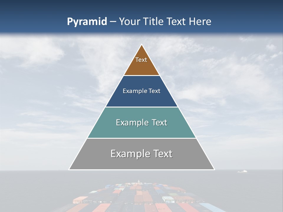 Trade Stack Freight PowerPoint Template