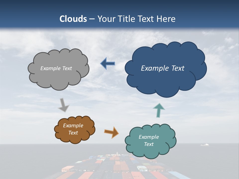 Trade Stack Freight PowerPoint Template