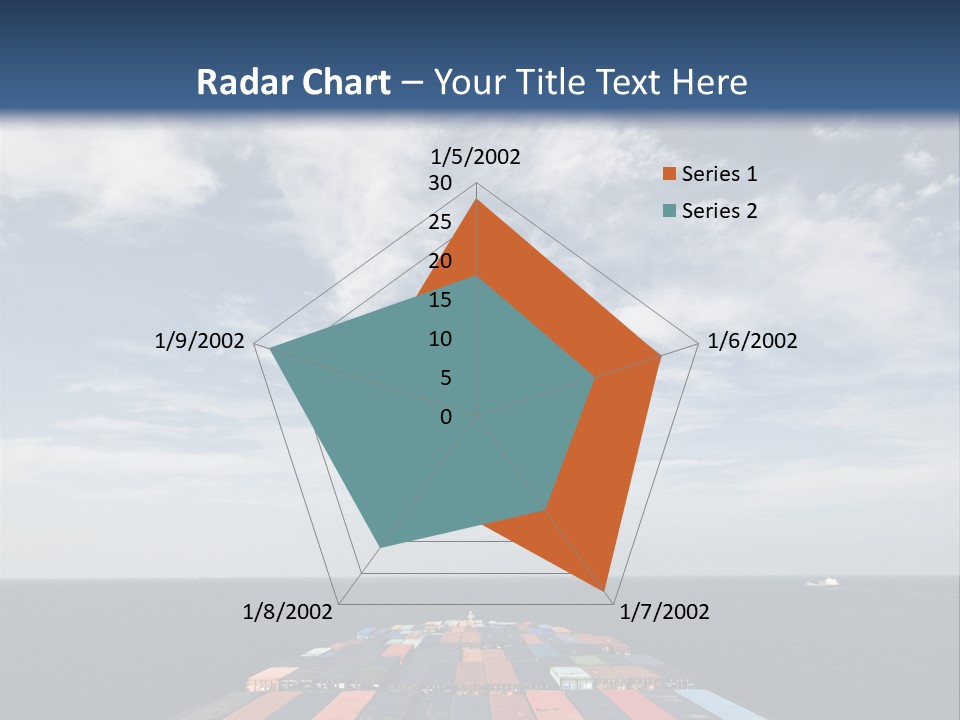 Trade Stack Freight PowerPoint Template