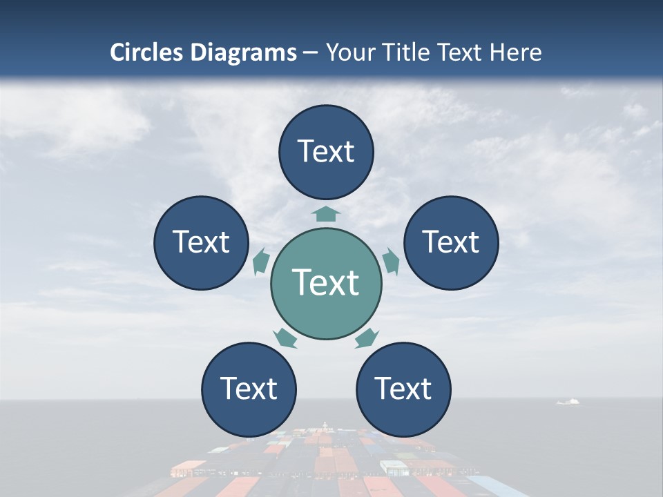 Trade Stack Freight PowerPoint Template