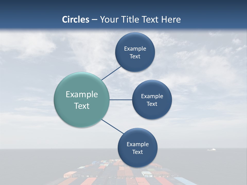 Trade Stack Freight PowerPoint Template