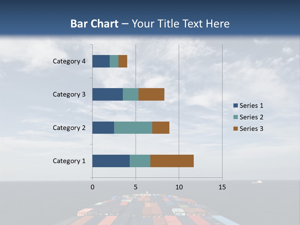 Trade Stack Freight PowerPoint Template