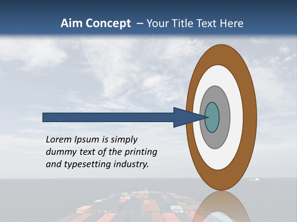 Trade Stack Freight PowerPoint Template
