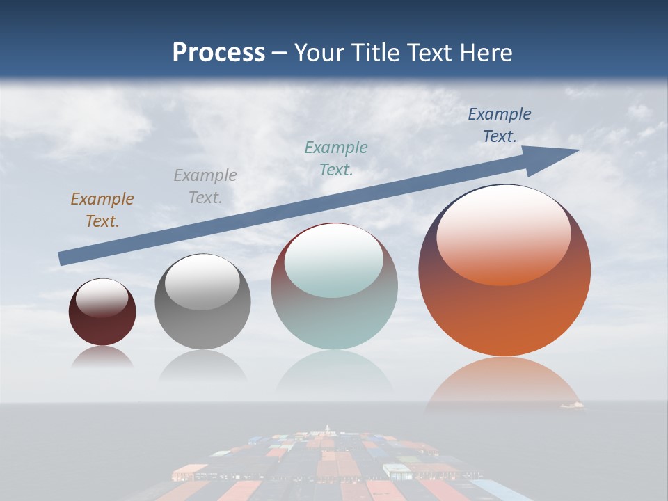 Trade Stack Freight PowerPoint Template