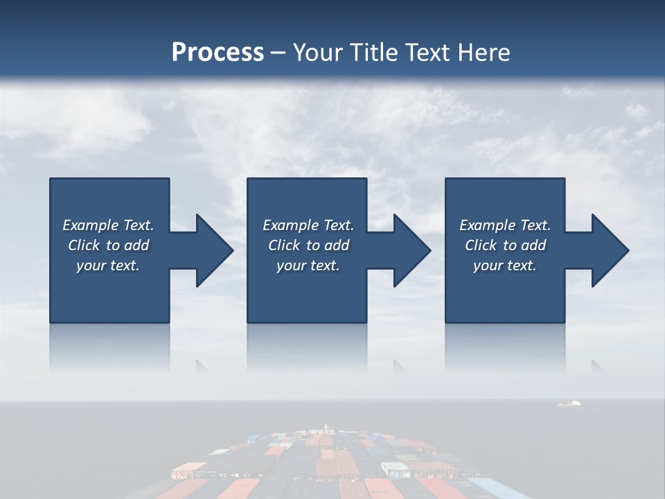 Trade Stack Freight PowerPoint Template