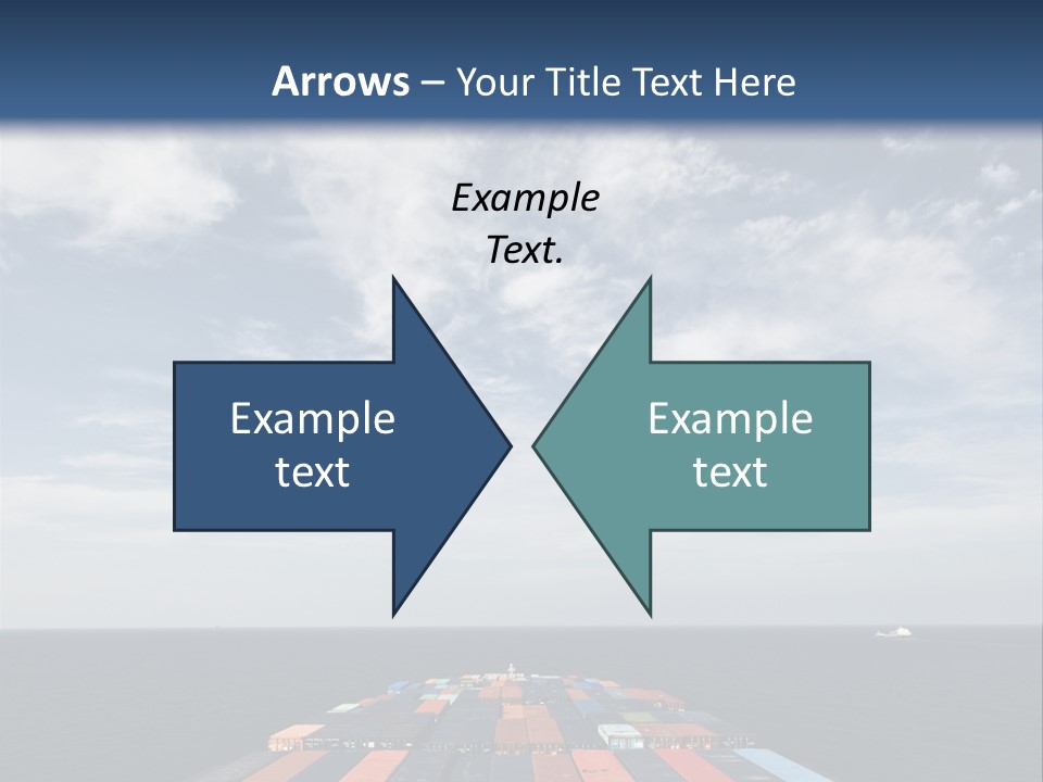 Trade Stack Freight PowerPoint Template