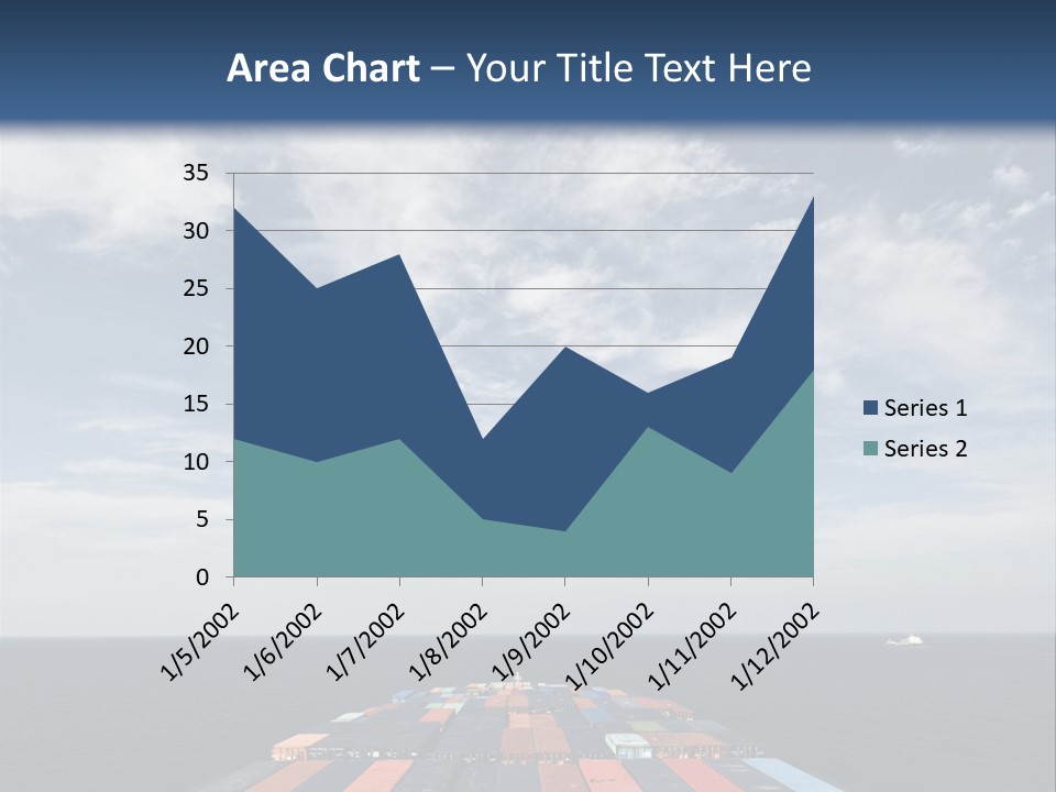 Trade Stack Freight PowerPoint Template