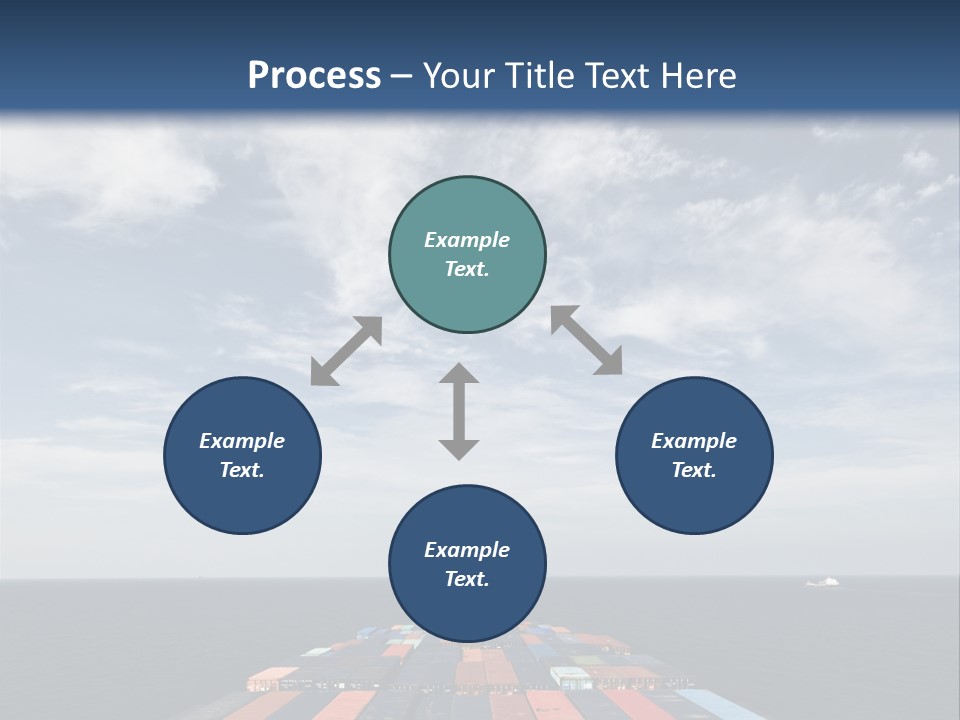 Trade Stack Freight PowerPoint Template