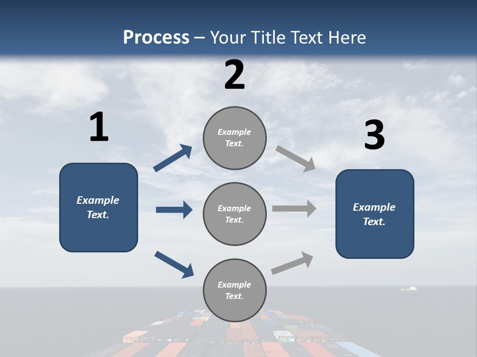 Trade Stack Freight PowerPoint Template