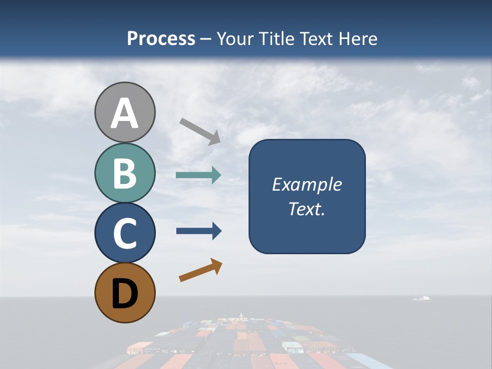 Trade Stack Freight PowerPoint Template