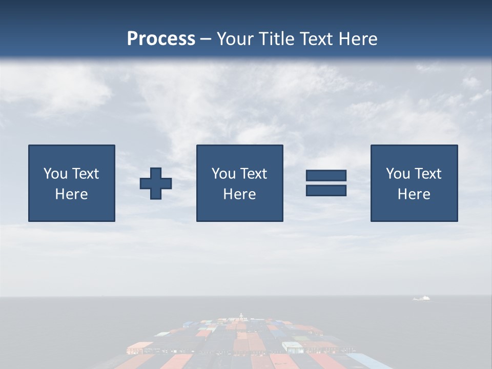 Trade Stack Freight PowerPoint Template