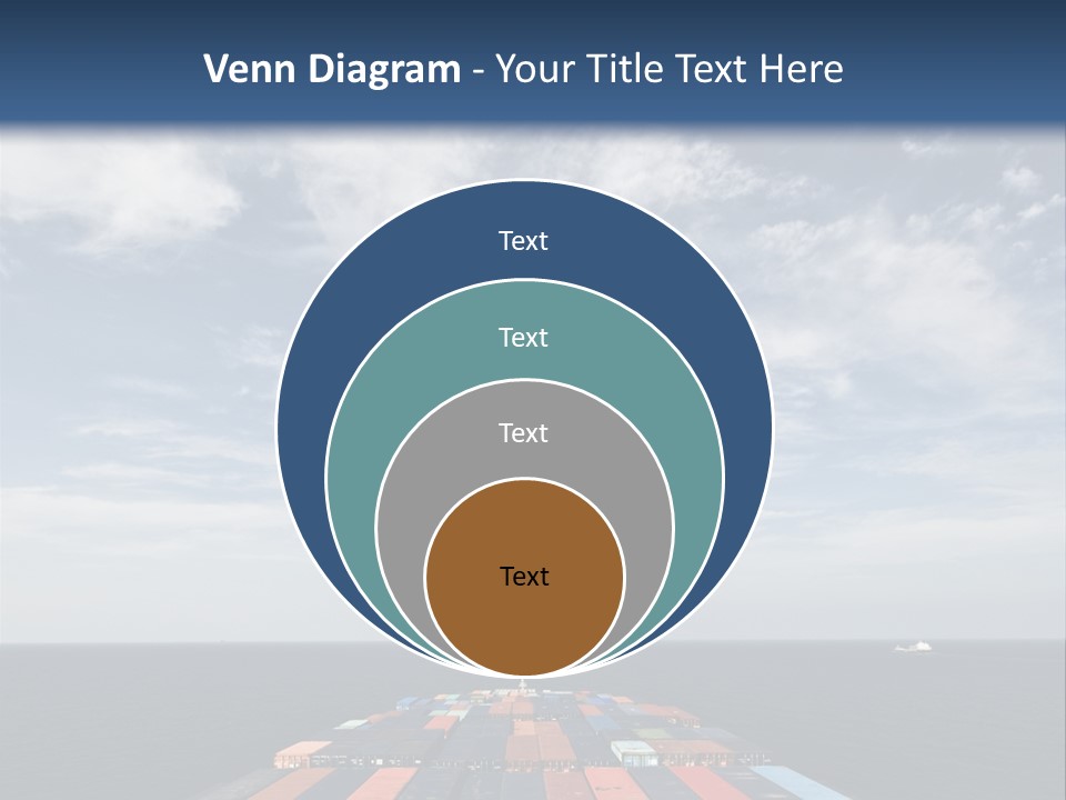 Trade Stack Freight PowerPoint Template