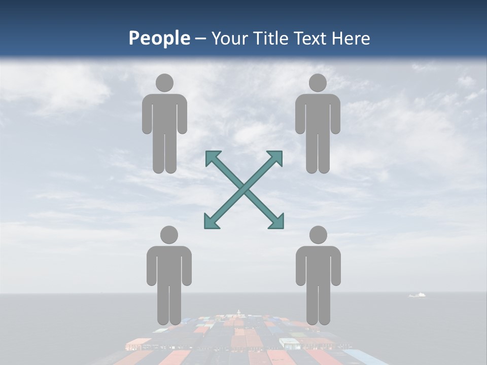 Trade Stack Freight PowerPoint Template