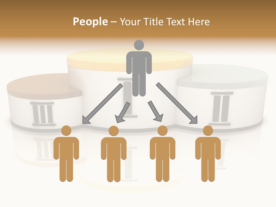 Competitions Place Bronze PowerPoint Template