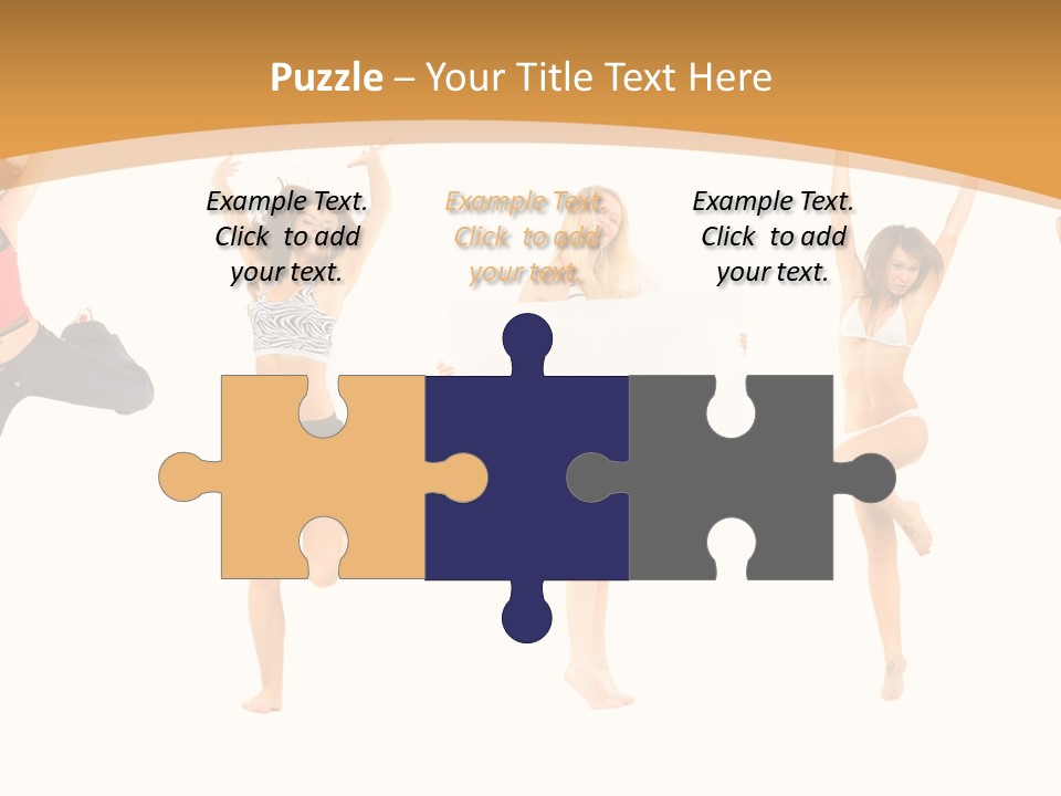 Adult Team Clerk PowerPoint Template