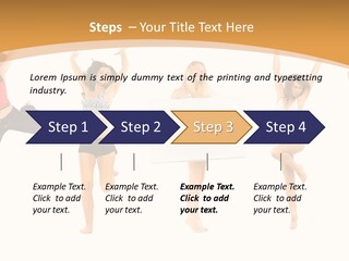 Adult Team Clerk PowerPoint Template