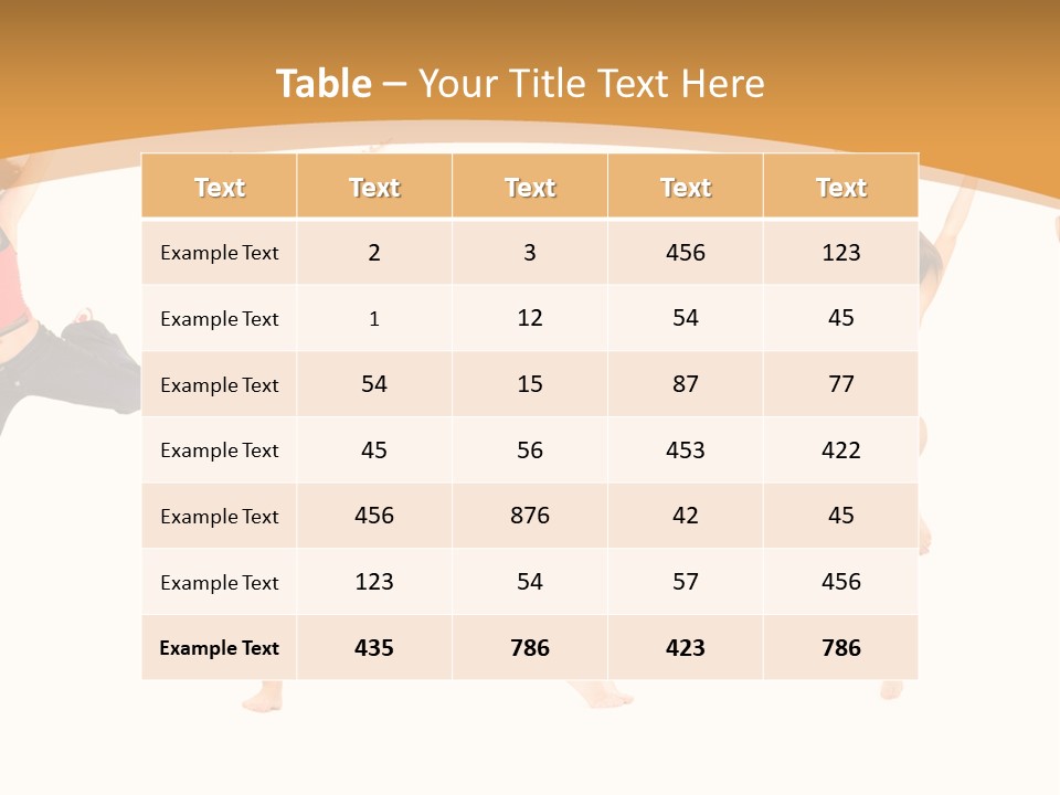 Adult Team Clerk PowerPoint Template