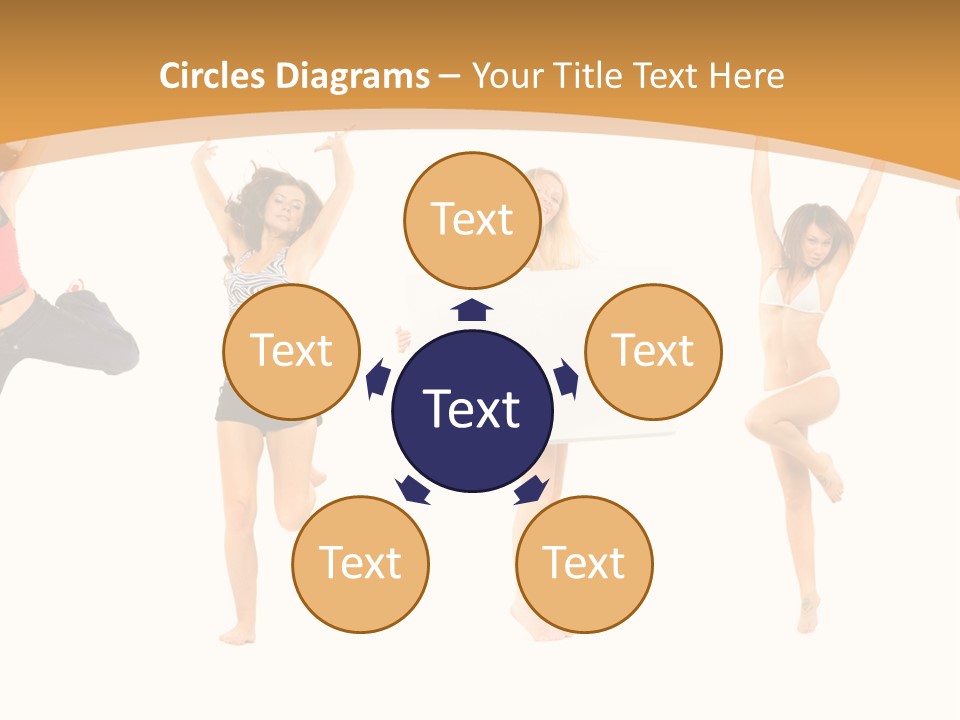 Adult Team Clerk PowerPoint Template