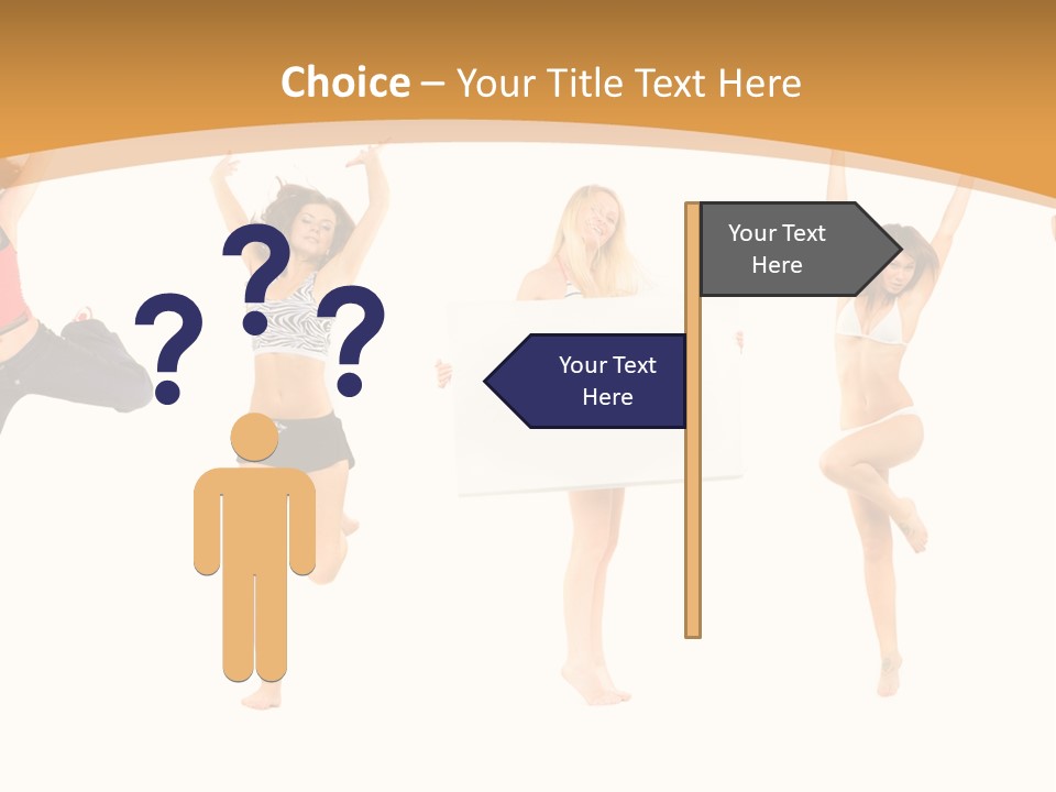 Adult Team Clerk PowerPoint Template