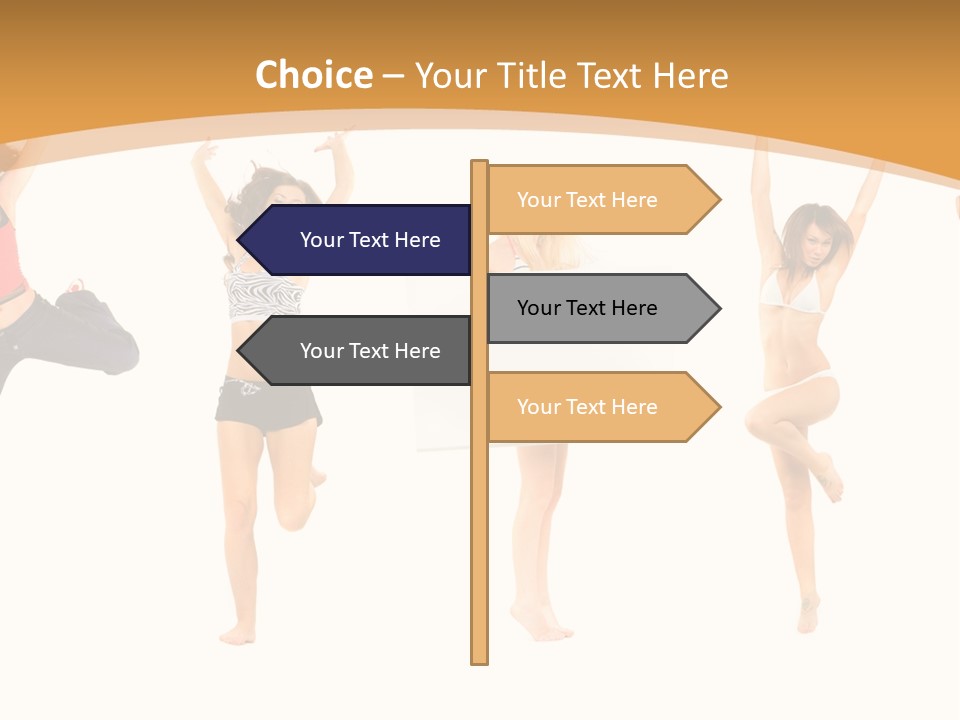Adult Team Clerk PowerPoint Template