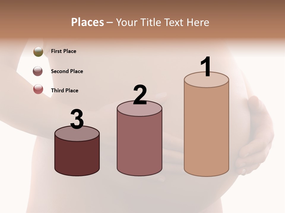 Skin Female Hand PowerPoint Template