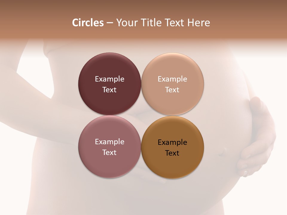 Skin Female Hand PowerPoint Template
