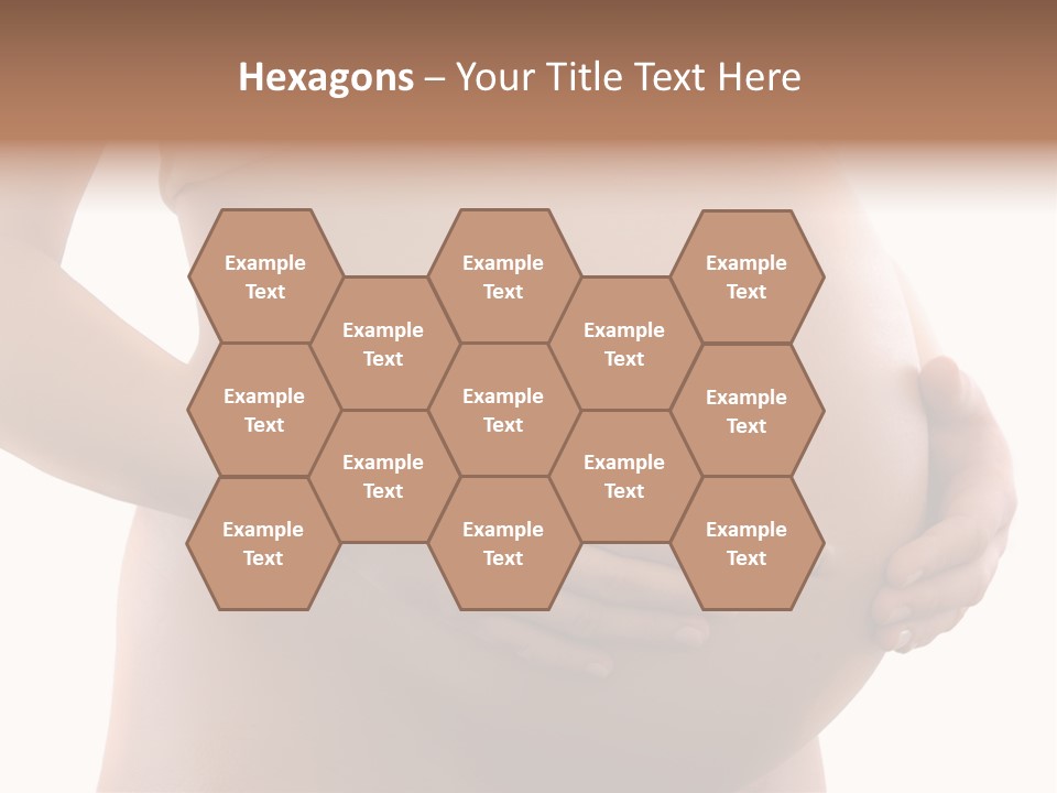 Skin Female Hand PowerPoint Template