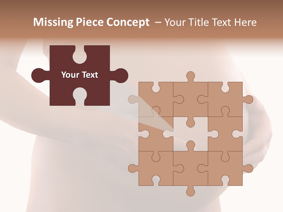 Skin Female Hand PowerPoint Template