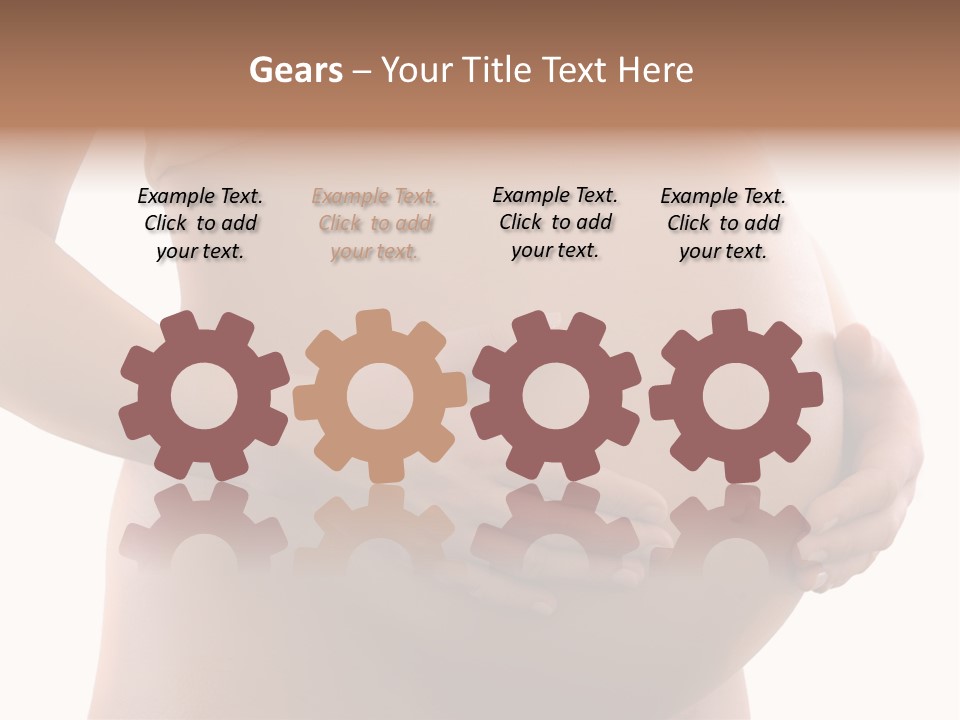 Skin Female Hand PowerPoint Template