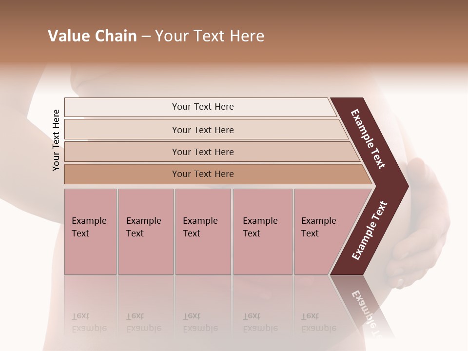 Skin Female Hand PowerPoint Template