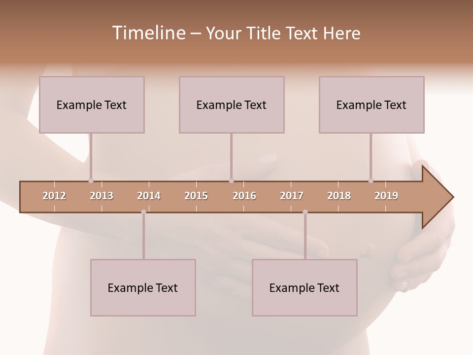 Skin Female Hand PowerPoint Template
