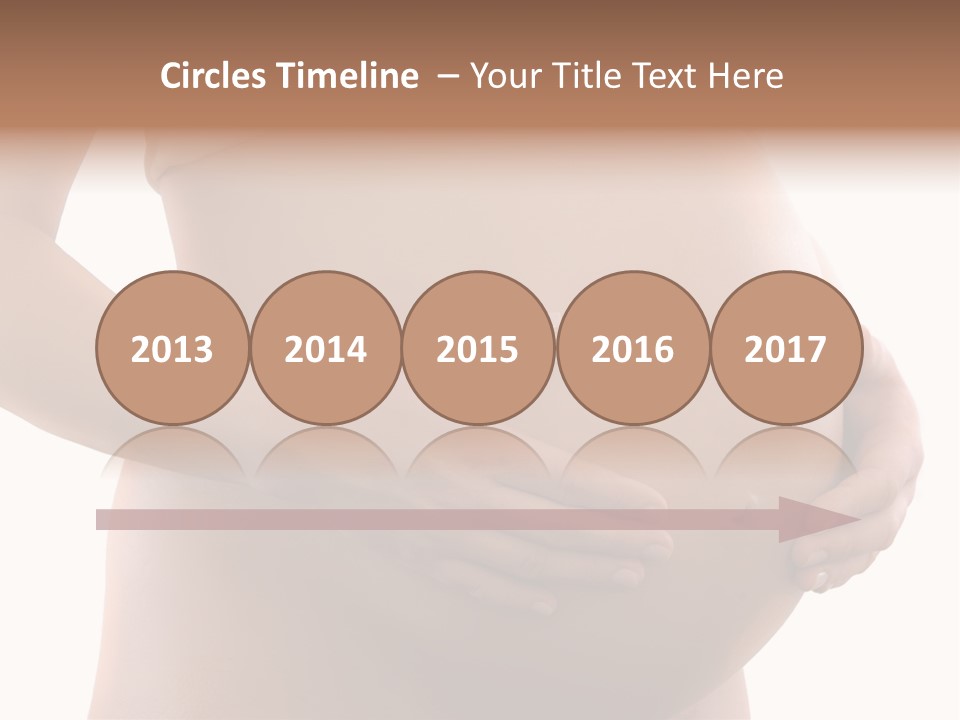 Skin Female Hand PowerPoint Template