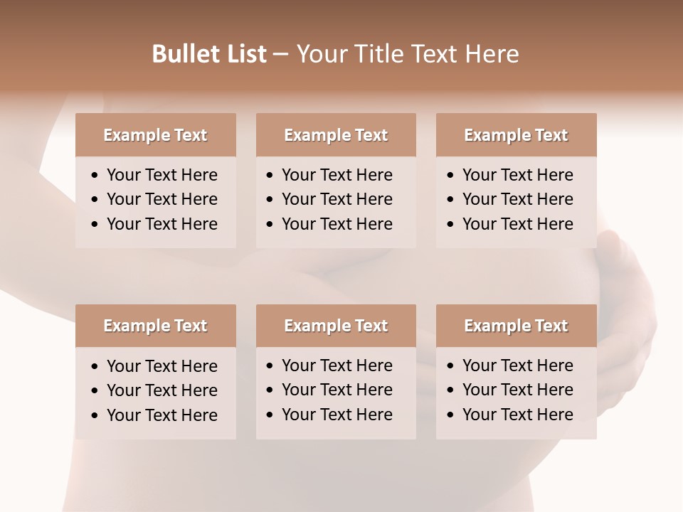 Skin Female Hand PowerPoint Template