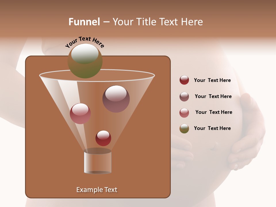 Skin Female Hand PowerPoint Template