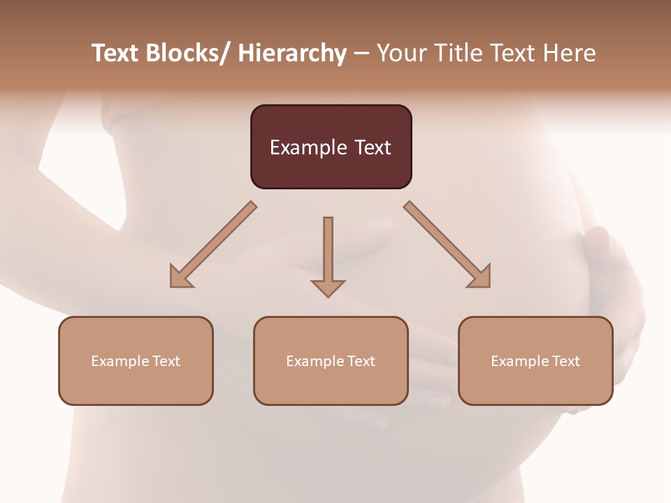 Skin Female Hand PowerPoint Template