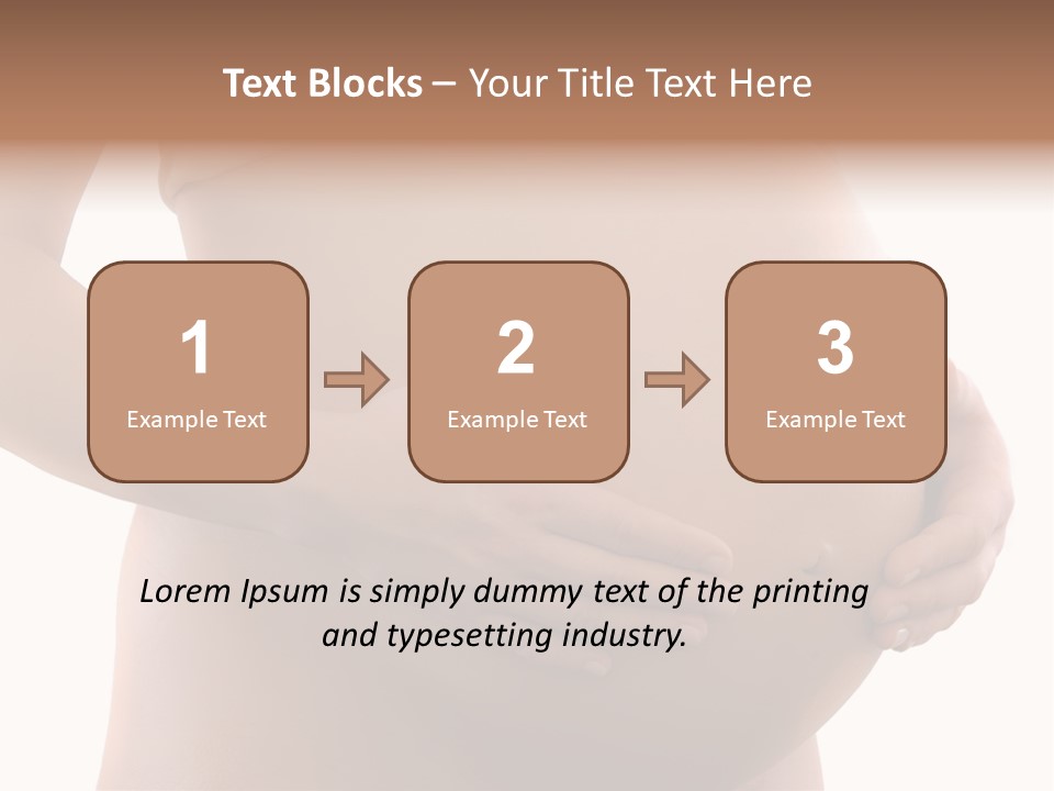 Skin Female Hand PowerPoint Template