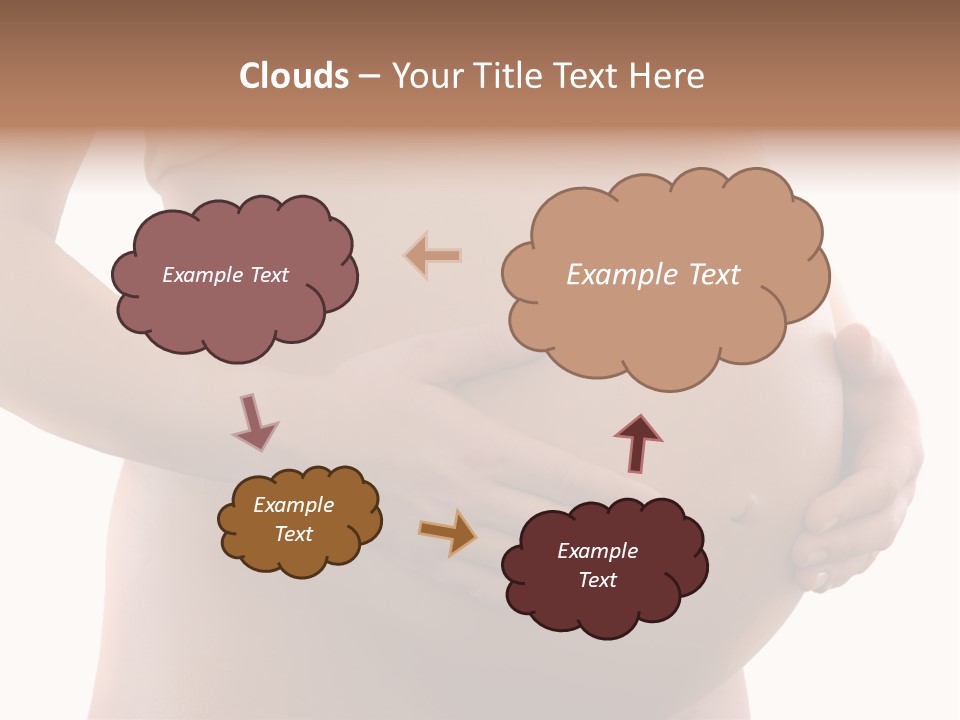 Skin Female Hand PowerPoint Template
