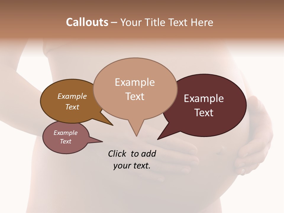 Skin Female Hand PowerPoint Template