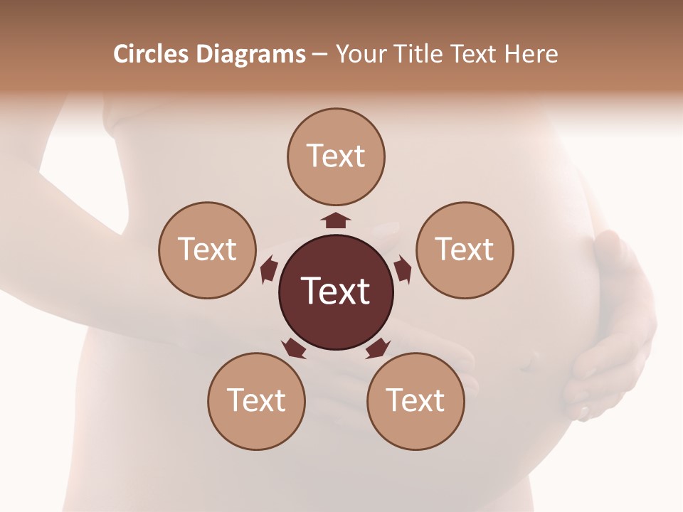 Skin Female Hand PowerPoint Template