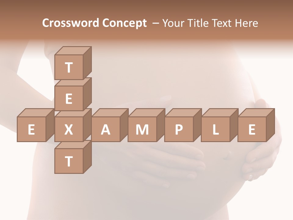 Skin Female Hand PowerPoint Template