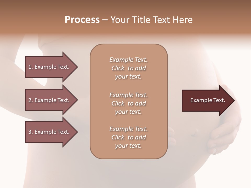 Skin Female Hand PowerPoint Template