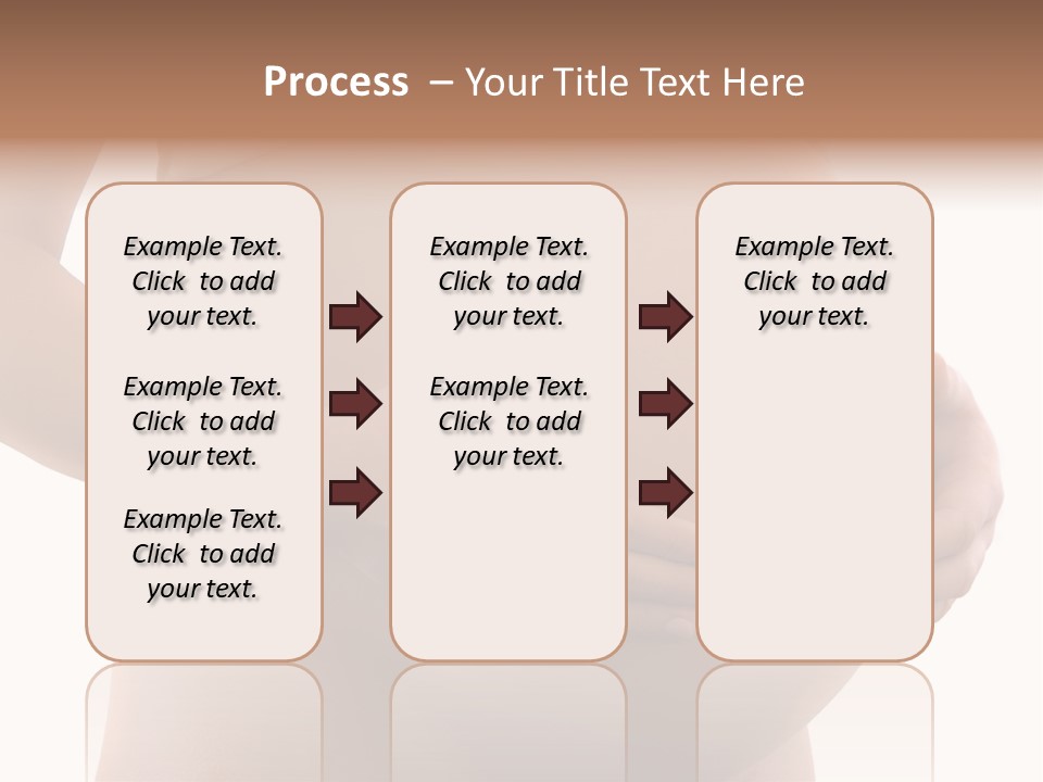 Skin Female Hand PowerPoint Template