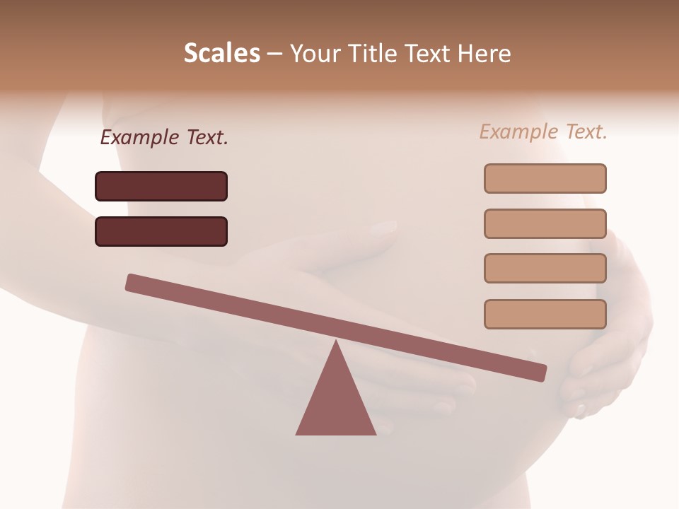 Skin Female Hand PowerPoint Template