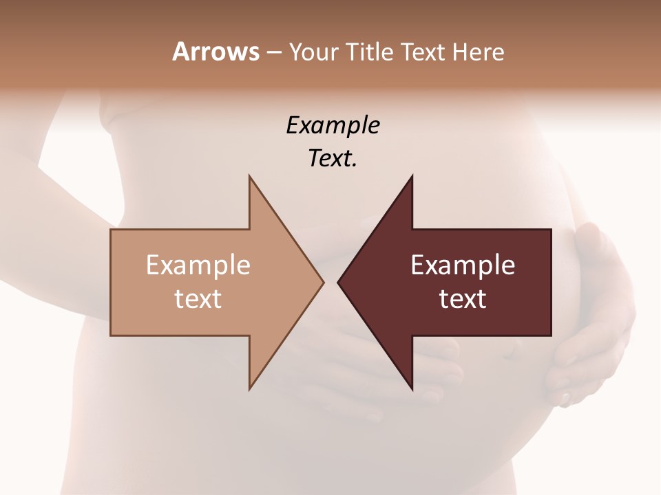 Skin Female Hand PowerPoint Template