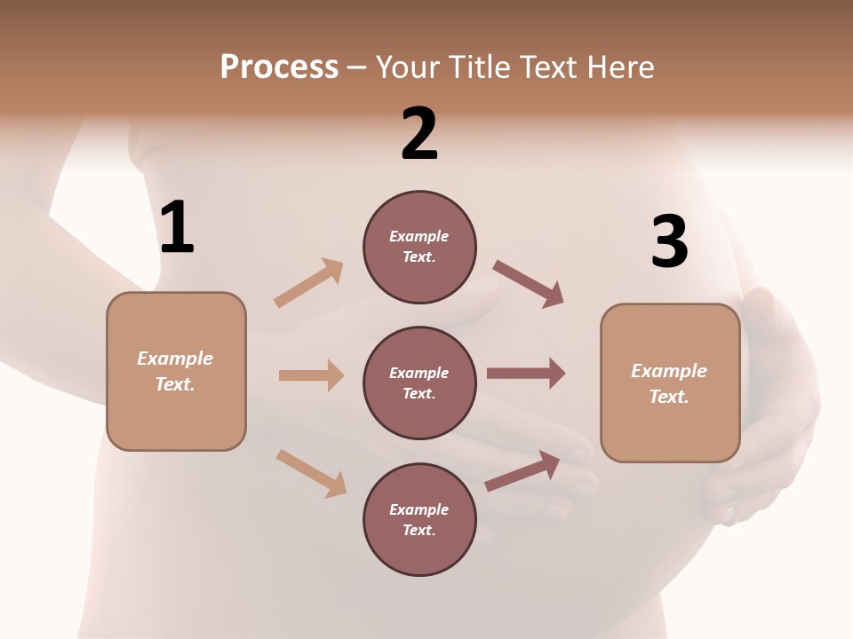Skin Female Hand PowerPoint Template