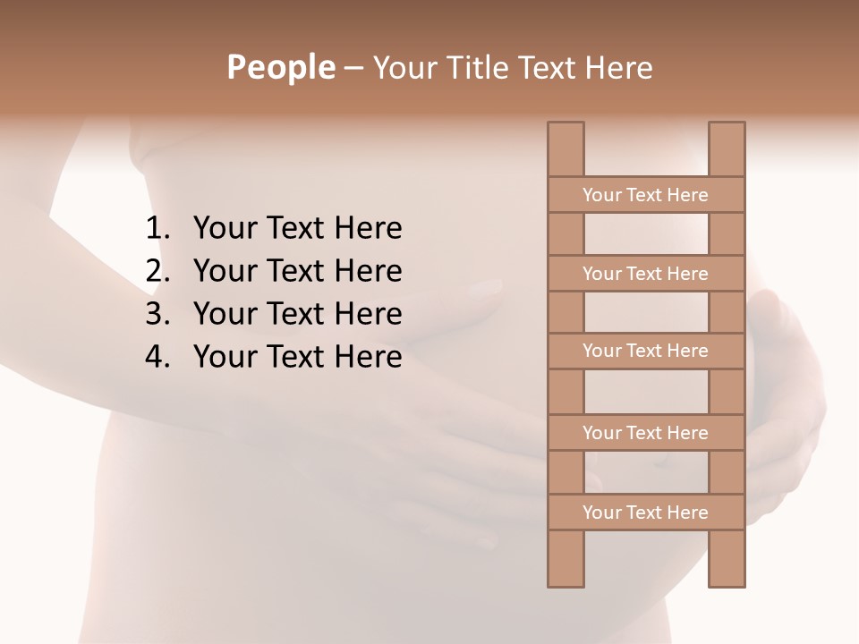 Skin Female Hand PowerPoint Template