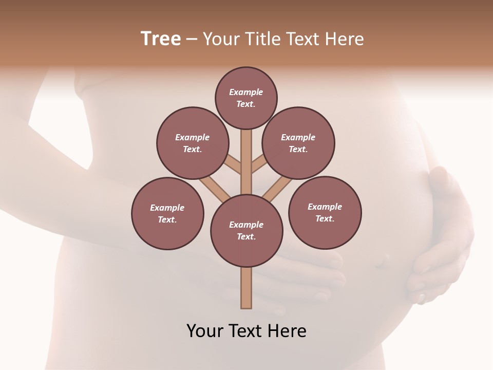 Skin Female Hand PowerPoint Template