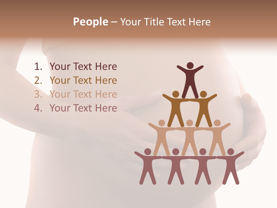 Skin Female Hand PowerPoint Template