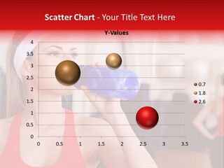 Caucasian Young Bodybuilding PowerPoint Template