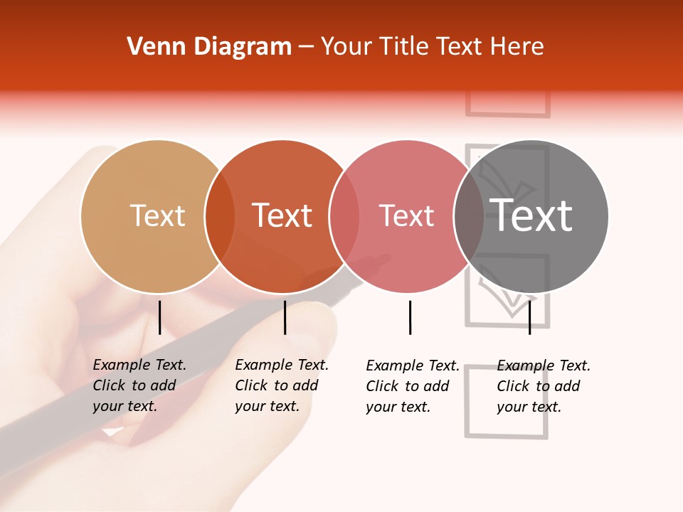 Mark Red Business PowerPoint Template